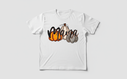 Mama Pumpkin Patch T-Shirt | Cozy Fall Vibes Tee for Moms